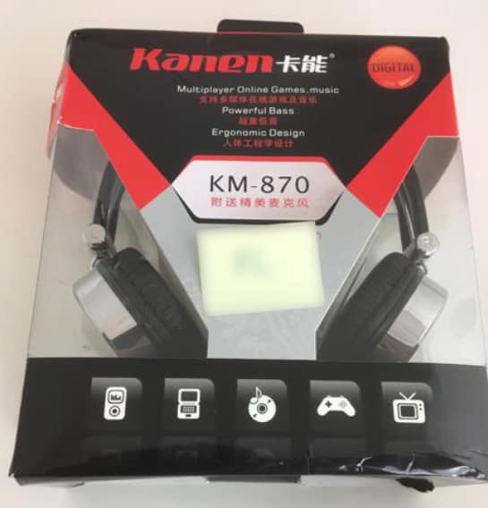 Kanen KM-870 Earphones