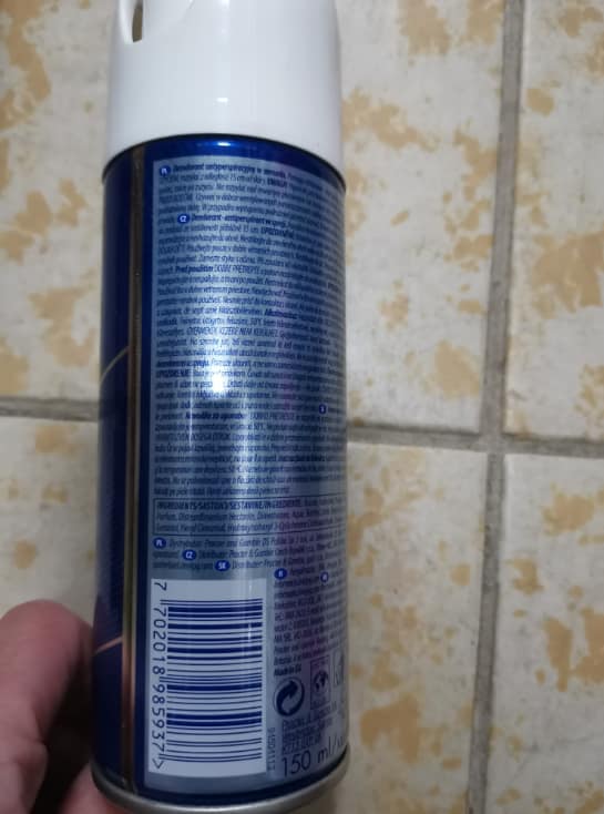 捷克召回 PRO COOL WAVE 止汗喷雾|Safety Gate SR/00453/26 化学风险